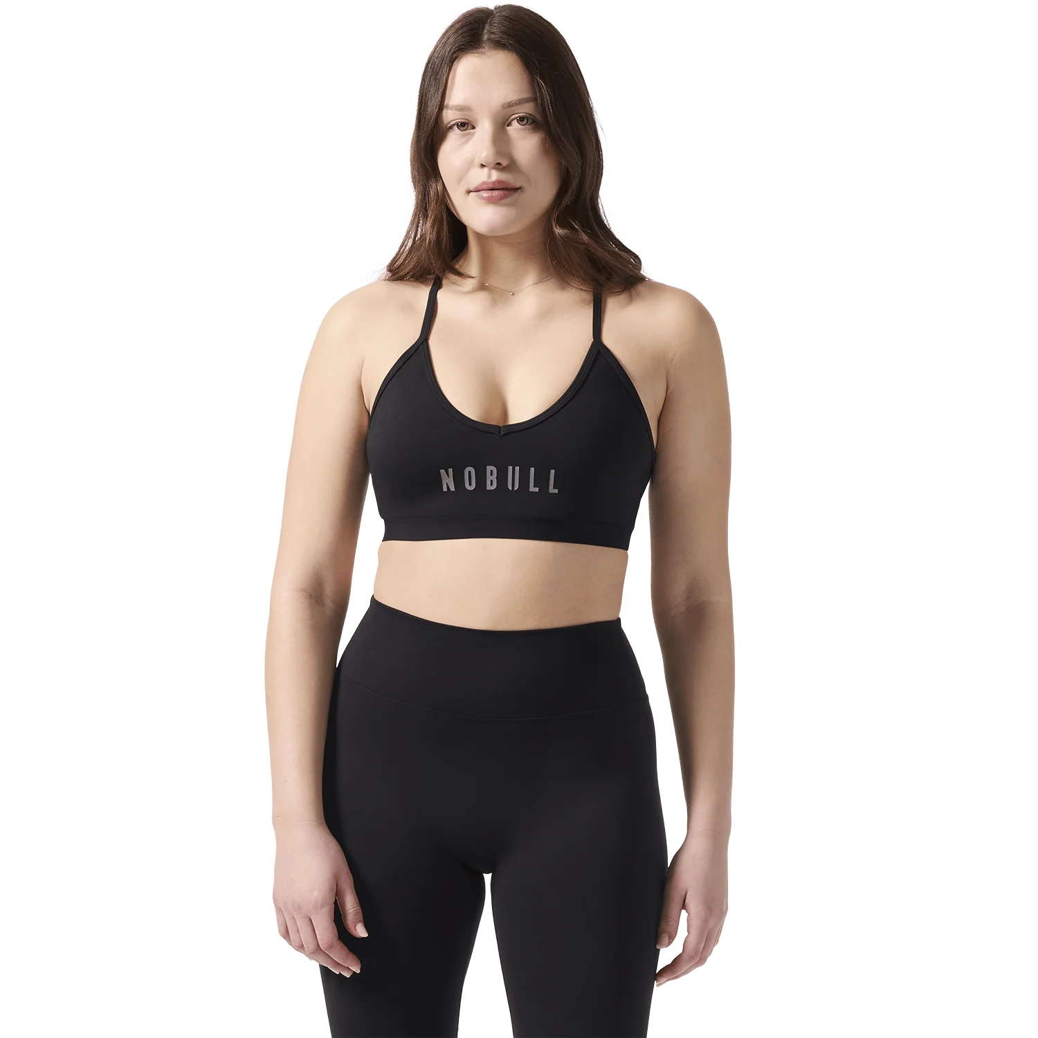 NOBULL Matte V-Neck Sports Bra - Image 2