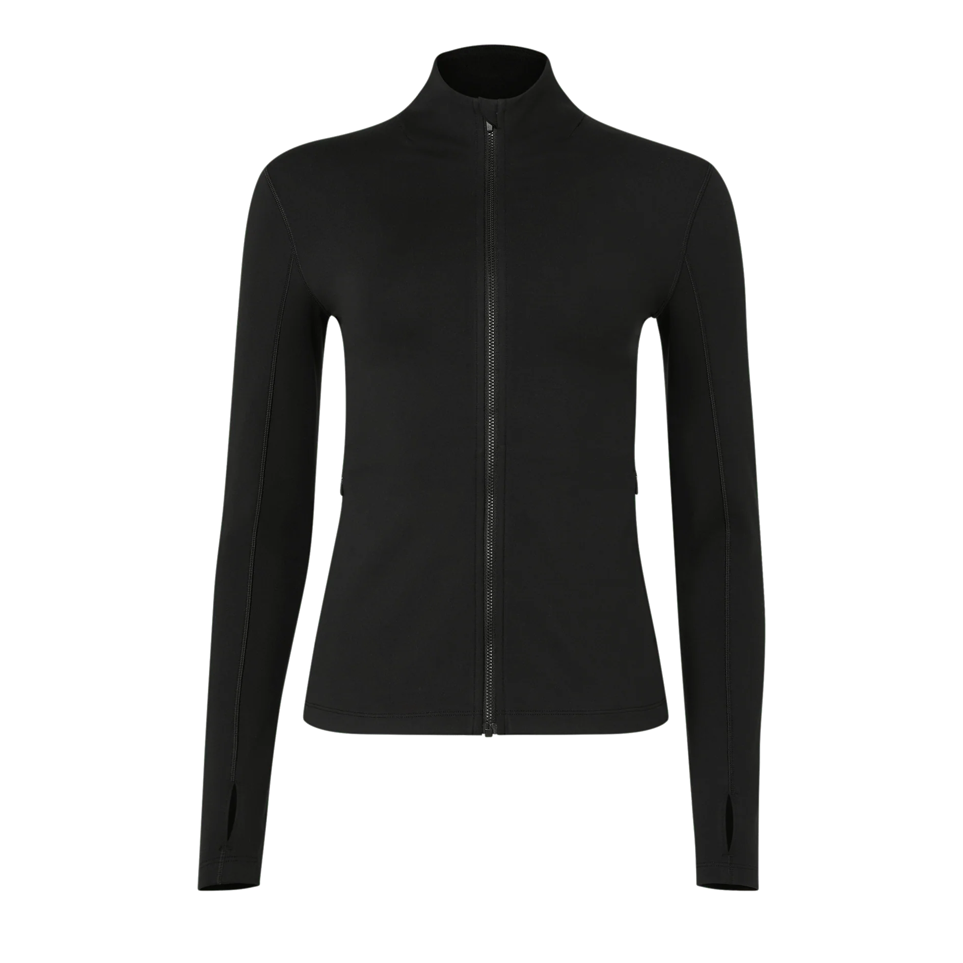 Women's Matte Zip-Up Jacket