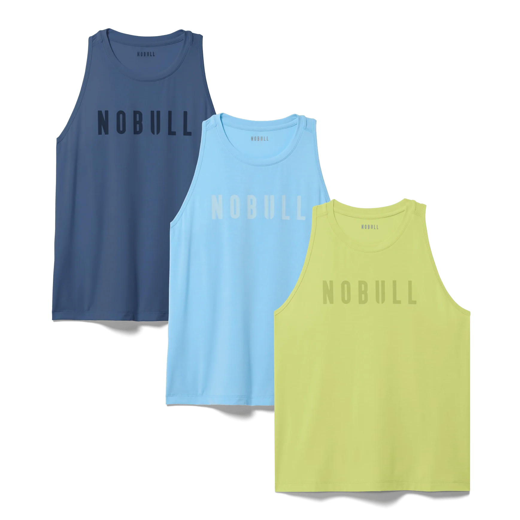 Women's NOBULL High-Neck Tank 3 Pack  - Spring Essentials