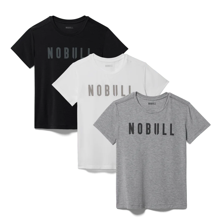 Women's NOBULL Signature Tee 3 Pack - Essentials